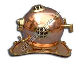 Copper Diving Helmet