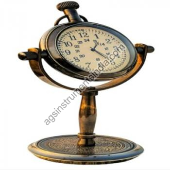 Tripod Stand Antique Clock