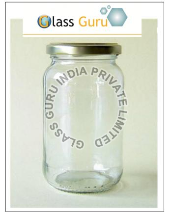 Honey Round Glass Jars
