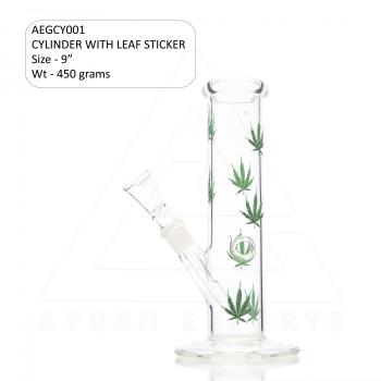Glass Water Pipes, Cylinder