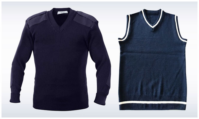 Mens Uniform Sweater