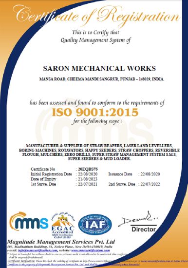 ISO Certificate