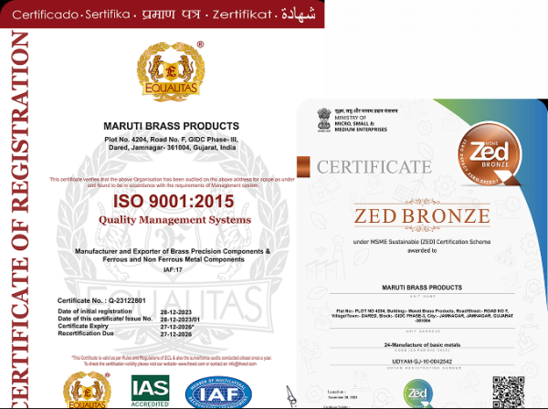 Certifications