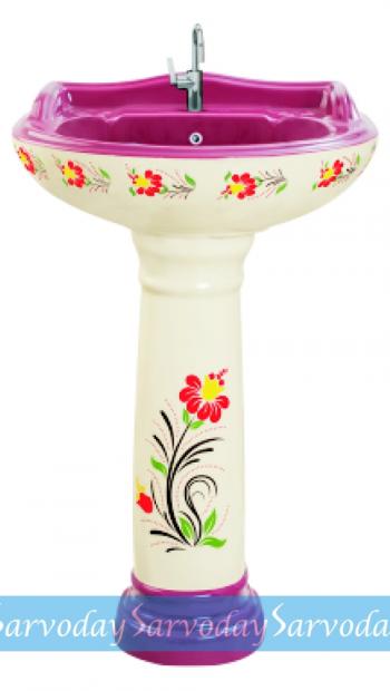 Pedestal Wash Basin