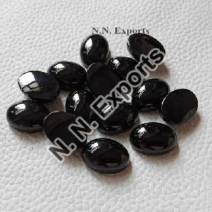 Black Onyx Cabochon Gemstone