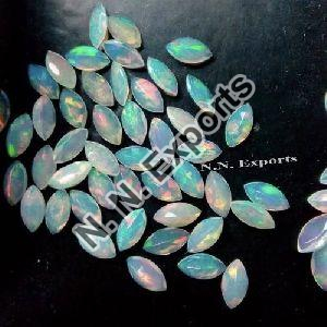 Ethiopian Opal Faceted Cut Gemstones