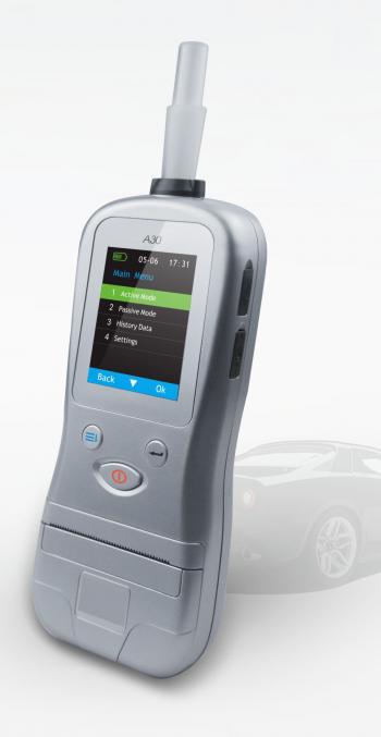 Alcohol Breath Analyser with Printer