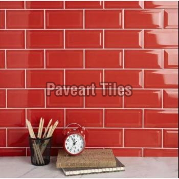Blood Red Wall Tiles