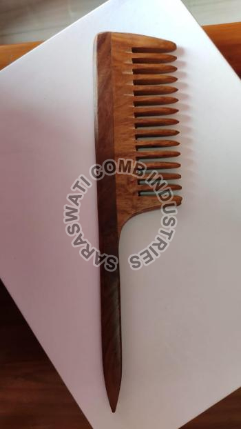 Handmade Neem Wood Tail Comb