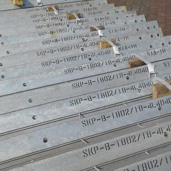 GGR Stencil Marking On Galvanised Angles