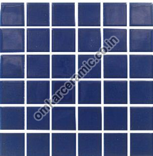 Plain Blue Series Swimming Pool Tiles