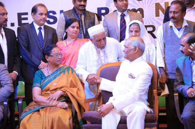 Our director Mr.B.S.Shetty with the Excellency President of India during his state visit in Addis Ababa, Ethiopia