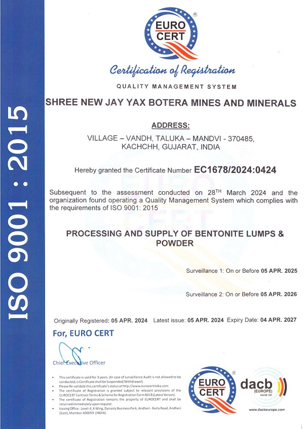 Registration Certificate