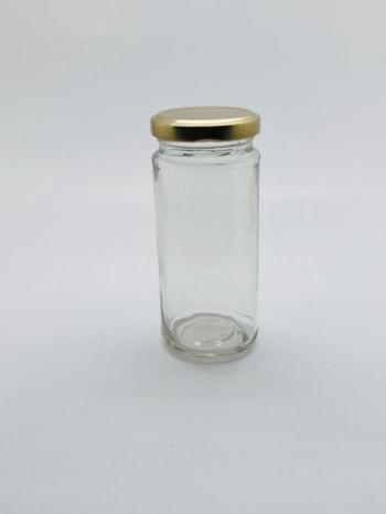 Glass Bamboo Jars