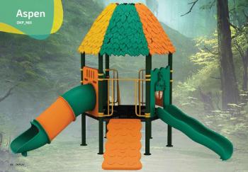 Nature Collection Playground Slide and Swing Set
