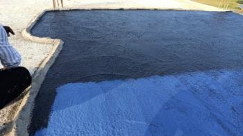 Latex Base Black Liquid Membrane Waterproofing Chemical