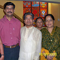 With Dr Manohar Sunar and Mrs Binita Sunar Distributors N Bengal and Sikkim