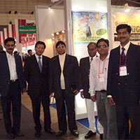 With KVIC Delegation to Foodex
