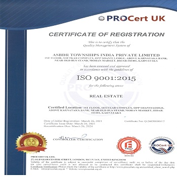 ISO Certificate ISO Certificate