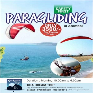 Paraglidng in Goa