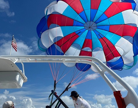 Parasailing