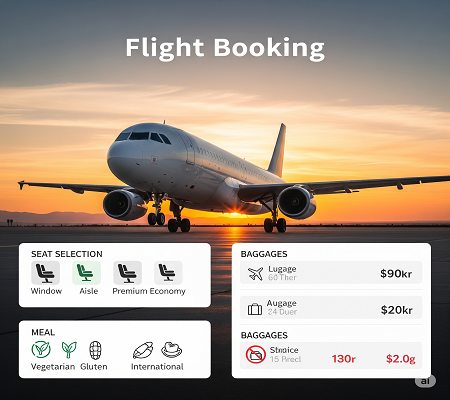 Flight Booking (Domestic & International)