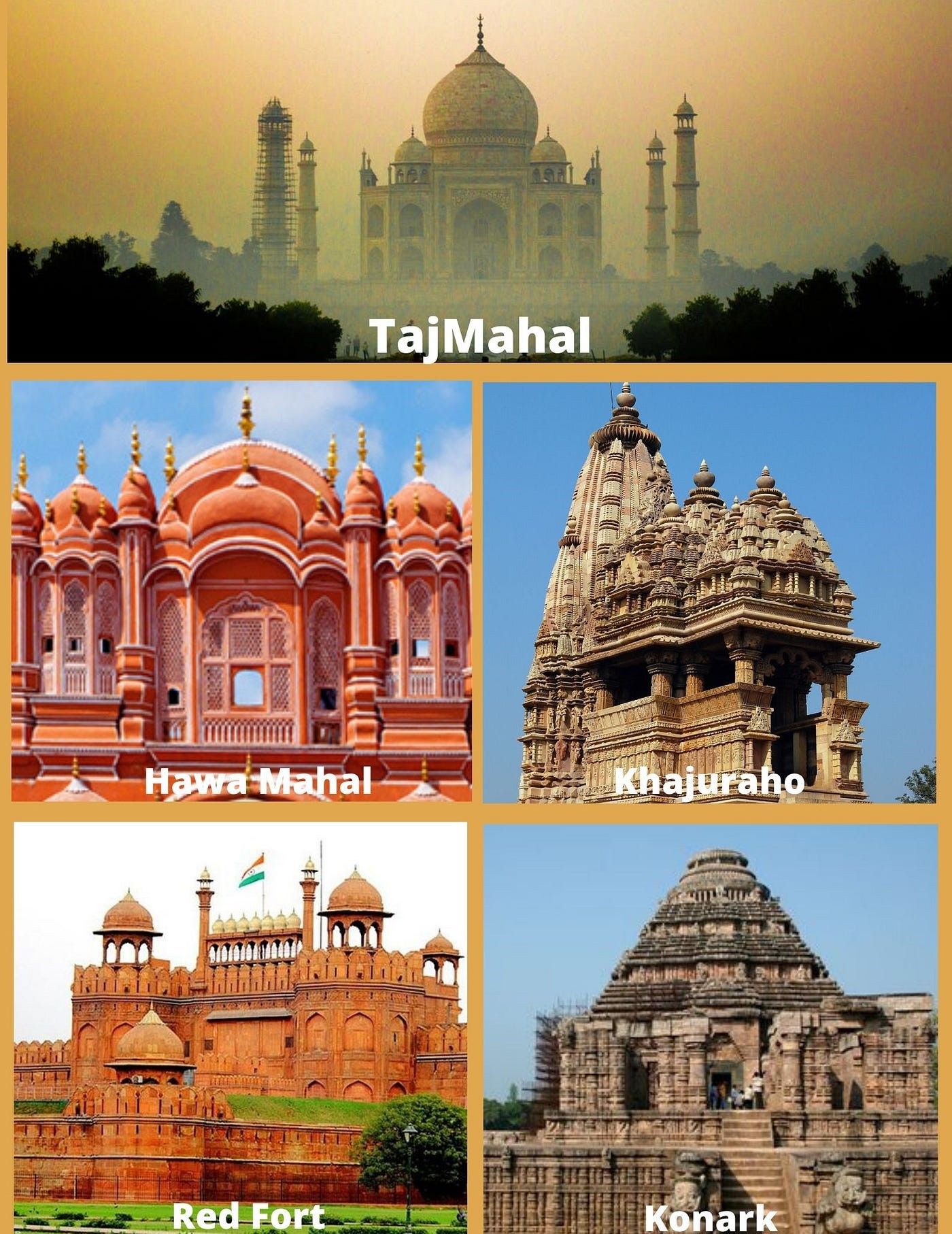 Monuments & Historical Places Tour Packages