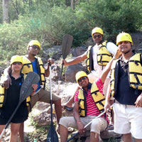 A First Shot Of Rafting