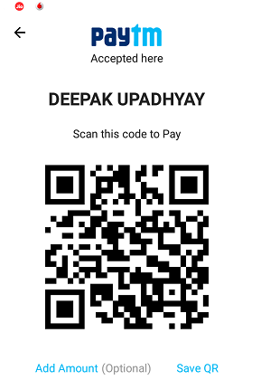 Pay With PayTm