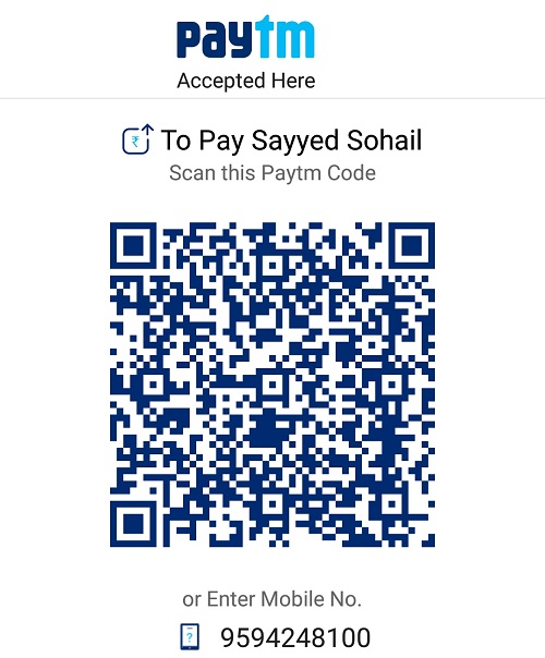 Payment by Paytm