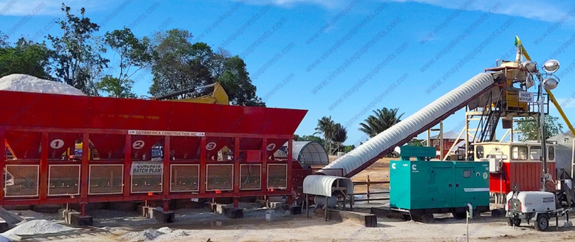 Compact Concrete Plant - A Big Advantage in a Small Package