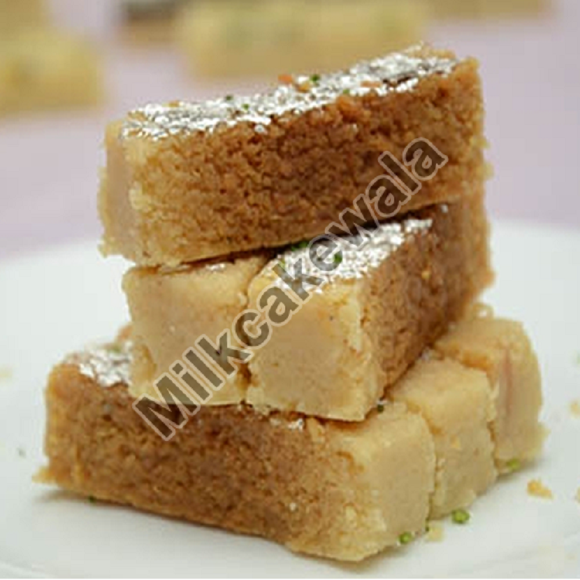 Delicious Mithai Hot Milkcake Kalakand Burfi or Alwar Ka Mawa Barfi Made of  Khoya Doodh Malai Decorated with Badam or Badaam Nuts Stock Photo - Image  of dairy, delightful: 217676300