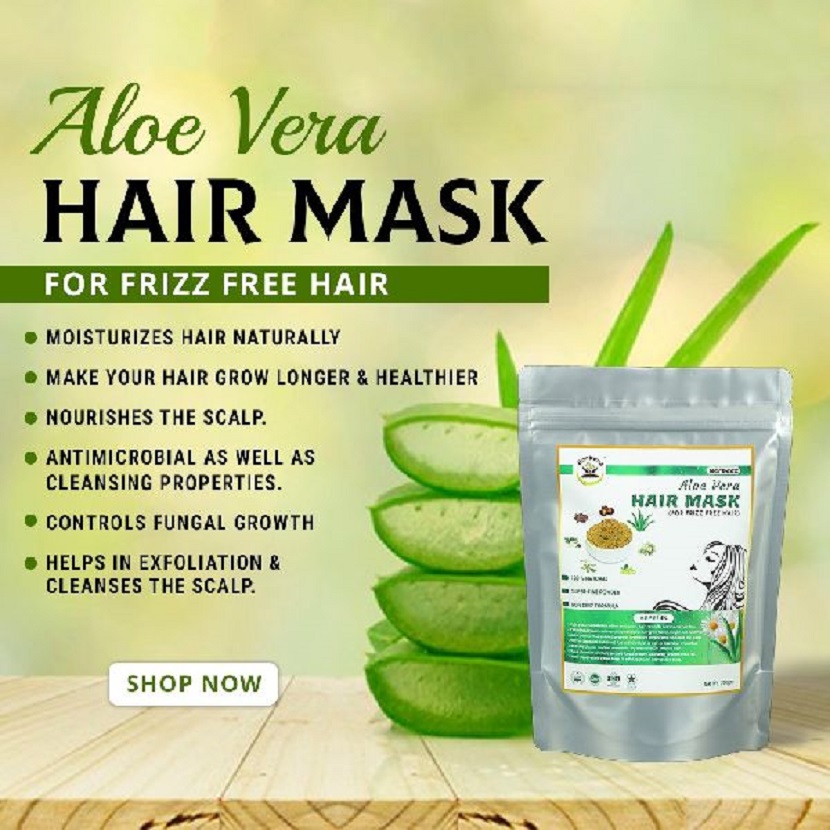 Add Life to Your Hair with Herbeez Aloe Vera Hair Mask