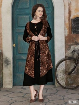 Designer Rayon Kurtis For Casual & Party Wear