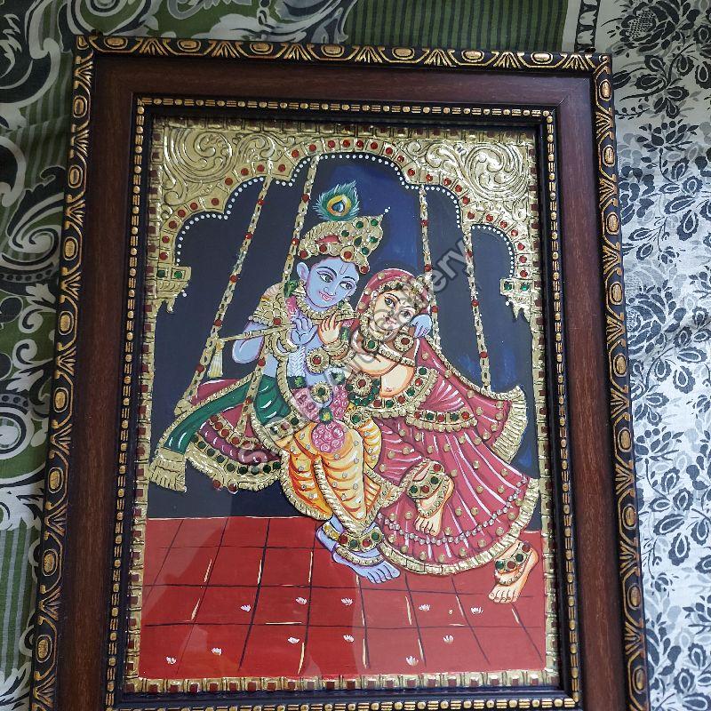 Radhakrishna Tanjore painting – Its exclusive features