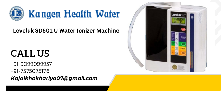 Get Clean and Purified Water with Leveluk SD501 U Water Ionizer Machine