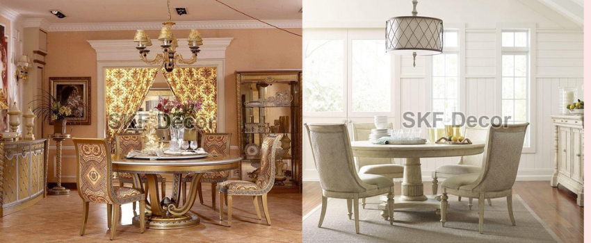 Different Types Of Modern Royal Dining Tables