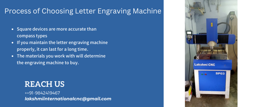 Why should you Use a Letter Engraving Machine ?