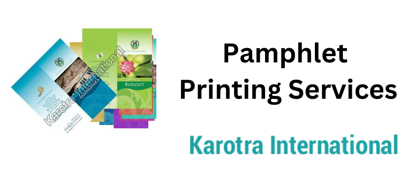 Pamphlet Printing – A perfect advertising simulation for your business growth