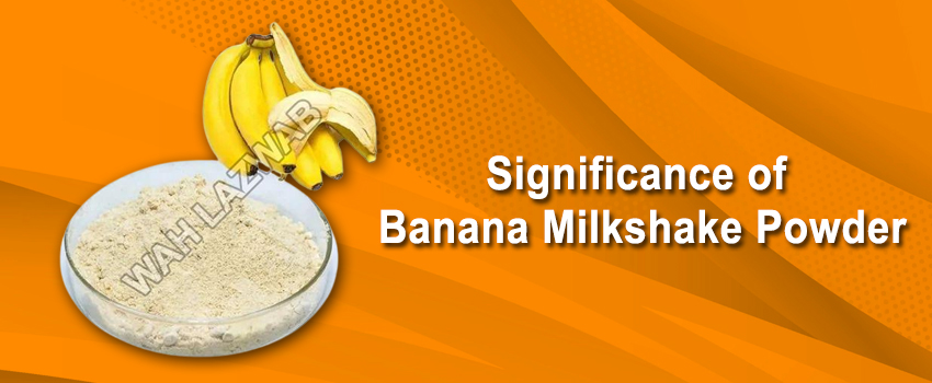 What is the Significance of Banana Milkshake Powder?