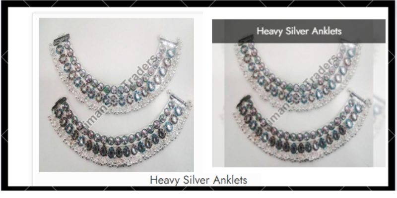 Reasons to wear the modern heavy silver anklets