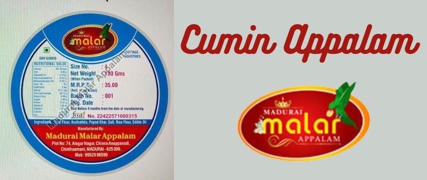 Take your simple food to a different level with Cumin Appalam