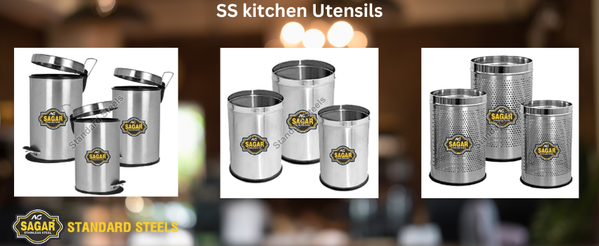 SS kitchen Utensils – Perfect for Food Cooking and Preparation