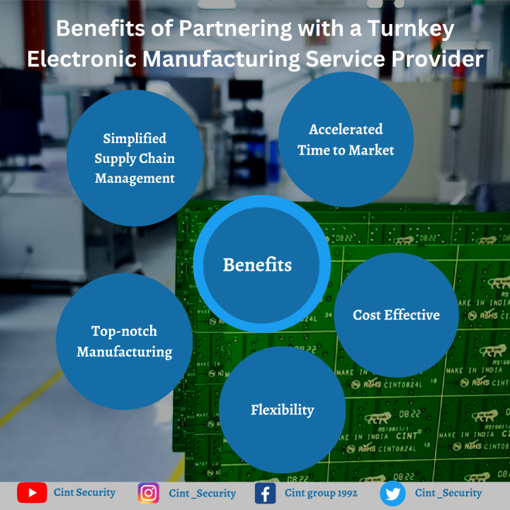 Benefits of Partnering with a Turnkey Electronic Manufacturing Service Provider