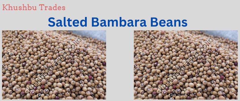 Bambara Beans is an Underrated leguminous Crop with Various Health Benefits