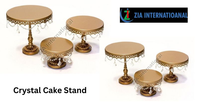 Crystal Cake Glass Stand- Incredible Product Enhancing Elegance and Delightful Presentation