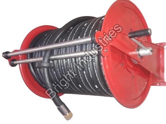 Bright Motor Rewind Hose Reel Manufactures In India, For