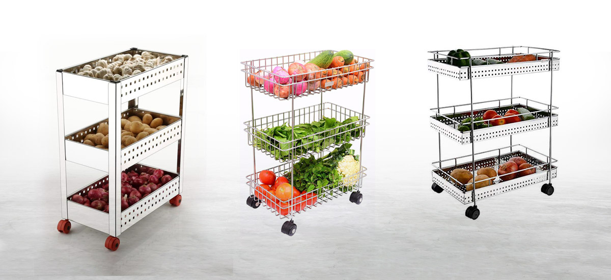 How to Choose the Right Steel Vegetable Trolley Manufacturer in India?