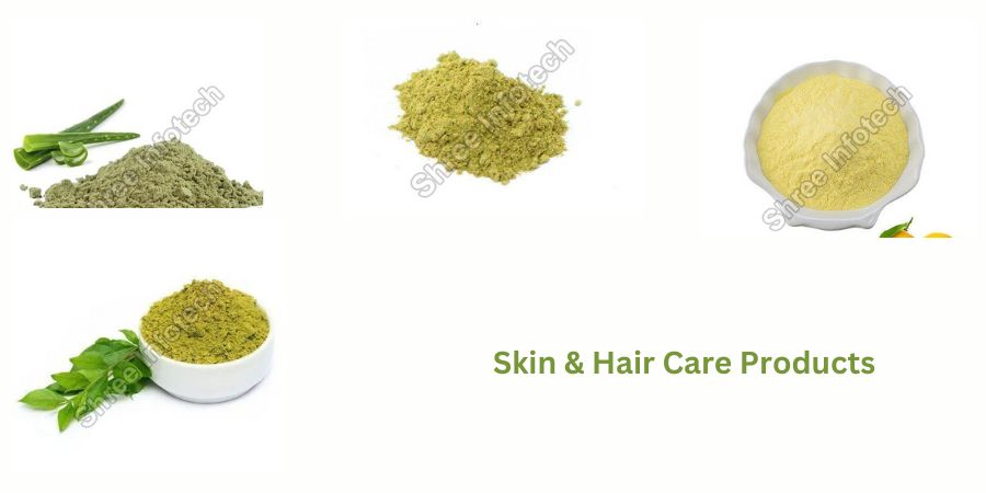 Capabilities of Skin & Hair Care Products Powder