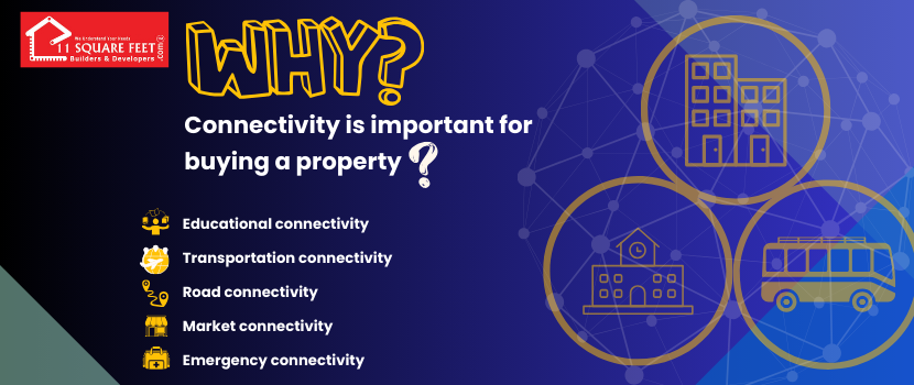 10 - Connectivity - Access to the property- school , office , transportation